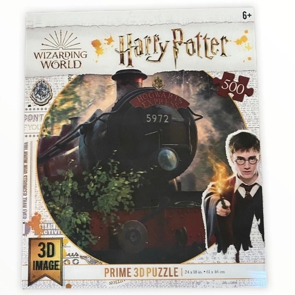 Harry Potter Premium Image 3D 500 Piece Hogwarts Express Puzzle NEW - Picture 5 of 5